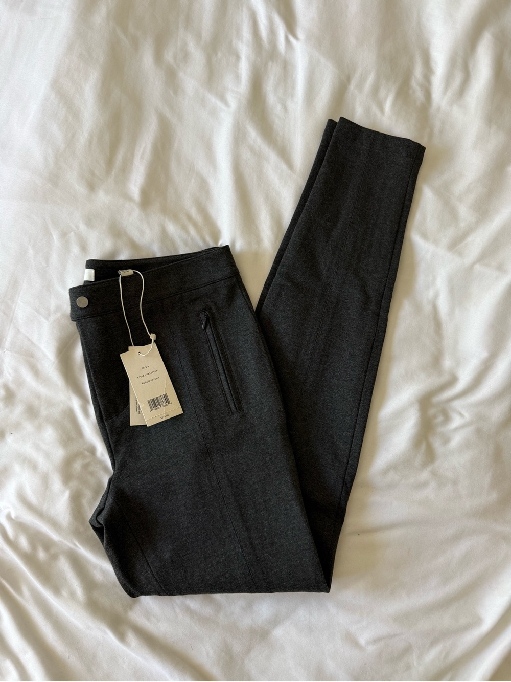 Vince Dark Charcoal Skinny Pants - Size 6